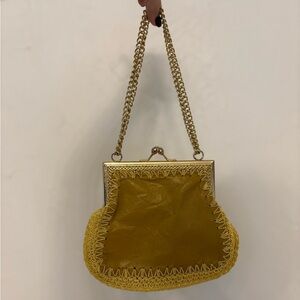 Vintage Yellow Purse